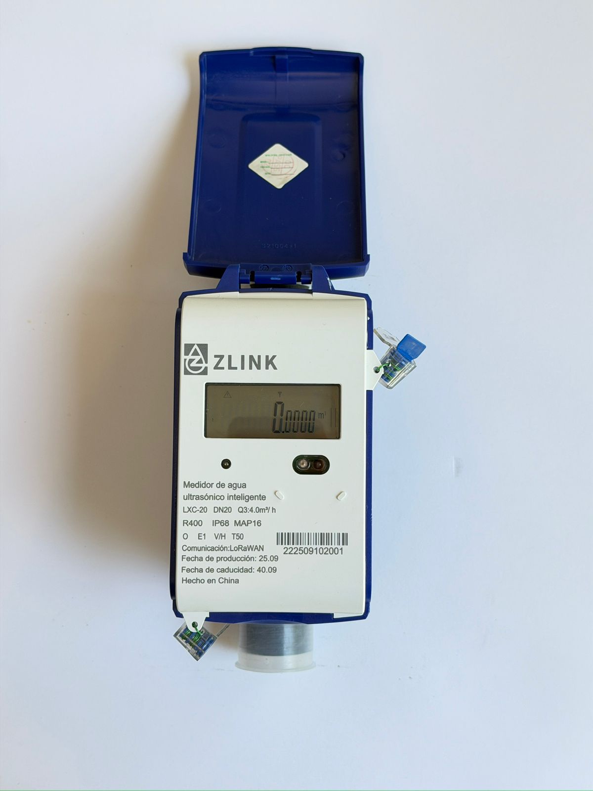Medidor Ultrasonico ZLINK - Transmision LoRaWAN