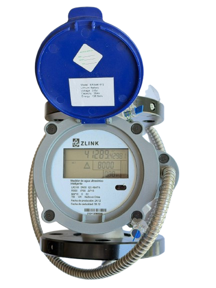 CAUDALIMETRO ULTRASONICO - ZLINK - Transmision LoRaWAN